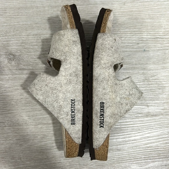 Birkenstock Arizona Rivet in felt eggnog - Picture 8 of 11